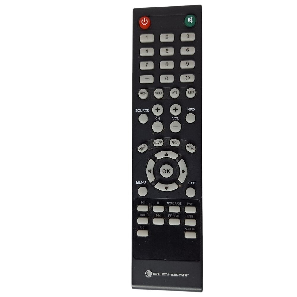 Element TV Remote Control 845 047 03B06